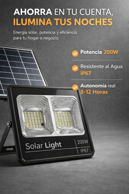 Foco 200W BI-FOCAL SolarLight